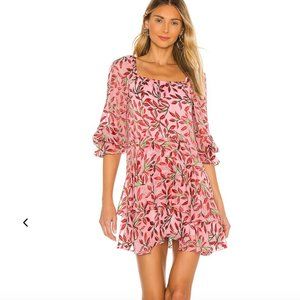 Alice + Olivia - Debra Square Neck Skirt Tunic Dress